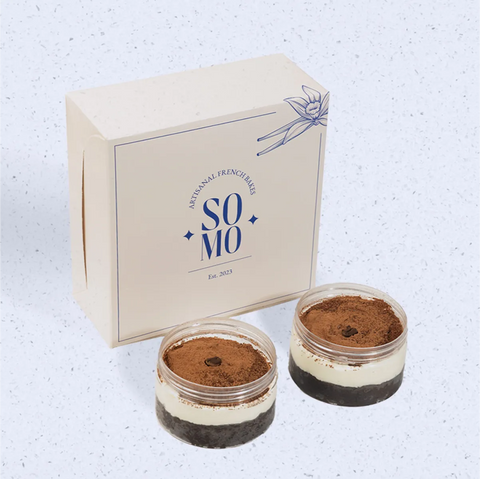 French Tiramisu Pastry - Box of 2